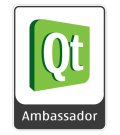 Qt Ambassador logo